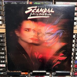 Scandal featuring Patty Smyth - Warrior Vinyl LP - Black & Red Artwork